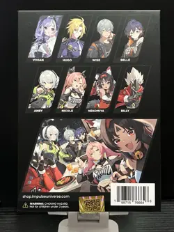 Zenless Zone Zero Anby Demara Metal Art Card ZZZ Anime Impulse Silver Series 1 - Image 4