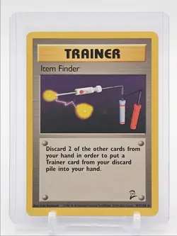 ITEM FINDER 2000 POKEMON BASE SET 2 RARE 103/130 Q5677 - Image 1