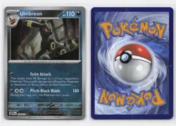 UMBREON 059/131 POKEBALL RARE PRISMATIC EVOLUTIONS POKEMON LIGHTLY PLAYED - Image 4