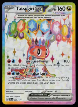 Tatsugiri ex 226/191 Full Art Ultra Rare Surging Sparks Pokemon NM - Image 1
