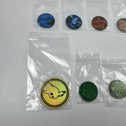 Lot of 12x Official Pokemon TCG Coins - Image 5