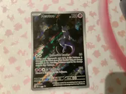 Pokemon TCG Mewtwo 052 Full Art Black Star Promo Scarlet & Violet 151 - Image 1