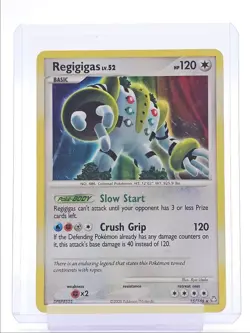 REGIGIGAS LV.52 2008 POKEMON DIAMOND & PEARL AWAKENED HOLO RARE 15/146 Q1048 - Image 1