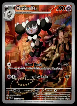 Gothorita Illustration Rare 213/193 SV02: Paldea Evolved Pokemon - Image 1