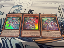 Yugioh Performapal Sky Magician Girl Super Rare SUDA-EN099 x3 Near Mint 1st Ed - Image 1