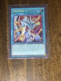 Yugioh The Gaze of Timaeus MZMU-EN013 Secret Rare 1st Edition NM - Image 1
