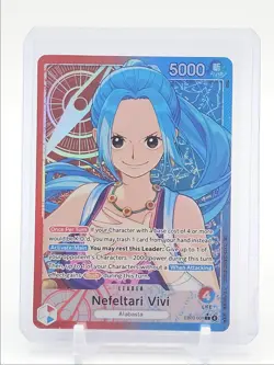 NEFELTARI VIVI 2026 ONE PIECE HEROINES ALT ART LEADER EB03-001 Q1048 - Image 1