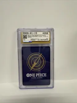 2025 ONE PIECE JP MONKEY D. LUFFY PROMO P-110 CGC 10 PRISTINE B PT - Image 2