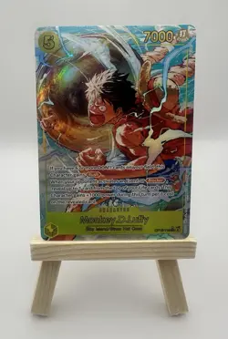 Monkey.D.Luffy (OP15-119) (Alternate Art) Adventure on Kami's Island Foil NM - Image 1