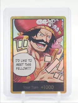 GOL D. ROGER 2025 ONE PIECE CARRYING ON HIS WILL DON!! GOLD Q1048 - Image 1