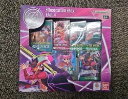 One Piece TCG IB-04 Illustration Box Vol 4 English OP-08 OP-11 OP-12 NEW/SEALED! - Image 1