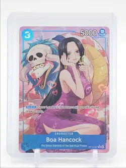 BOA HANCOCK 2025 ONE PIECE CARRYING ON HIS WILL ALT ART RARE OP13-051 Q1048 - Image 1