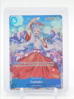 YAMATO 2025 ONE PIECE CARRYING HIS WILL ALT ART SUPER RARE OP13-054 Q1048 - Image 1