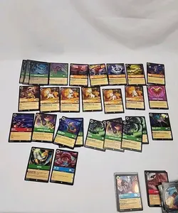 Disney Lorcana Cards Bulk Lot 116 Cards Mixed Cards Random Card Lot TCG - Image 3