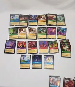 Disney Lorcana Cards Bulk Lot 116 Cards Mixed Cards Random Card Lot TCG - Image 5