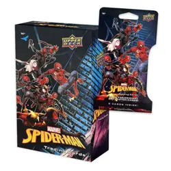 Marvel Spider-Man Upper Deck Trading Card Box SEALED (6 packs) - Image 2