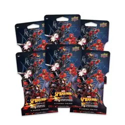 Marvel Spider-Man Upper Deck Trading Card Box SEALED (6 packs) - Image 3