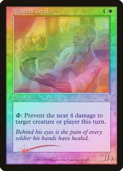 Master Healer FOIL Urza's Destiny PLD White Rare MAGIC MTG CARD ABUGames - Image 1