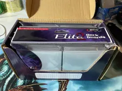 BOX OF 5. ELITE. WHITE . MAGIC THE MTG. DECK GUARDS. PROTECTOR Card Sleeves 500 - Image 5