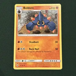 70/149 Boldore Uncommon: Pokemon Trading Card Game SM-01 Sun & Moon - Image 1