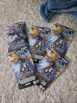 GUNDAM CARD GAME Newtype Rising Booster Blister Packs GD01 English NEW SEALED x5 - Image 3