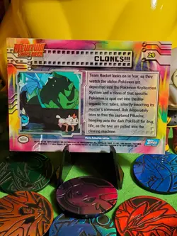 Pokemon TCG 2000 Topps TV Series Vintage Card #29 - CLONES!!! NM/M Pokemon Card - Image 4