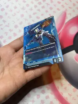 Gundam Card Game Singles GD01-010 R Unicorn Gundam 02 Banshee New Type Rising - Image 4