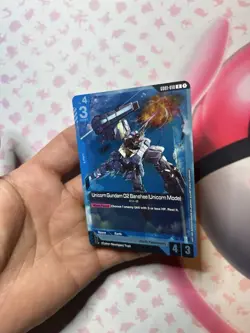 Gundam Card Game Singles GD01-010 R Unicorn Gundam 02 Banshee New Type Rising - Image 5