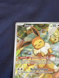 Eevee 173 Sv: Scarlet & Violet Promo Cards Holo Pokemon card near mint - Image 3