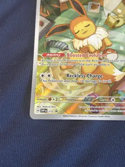 Eevee 173 Sv: Scarlet & Violet Promo Cards Holo Pokemon card near mint - Image 4