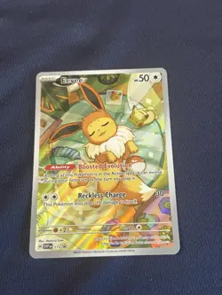 Eevee 173 Sv: Scarlet & Violet Promo Cards Holo Pokemon card near mint - Image 5