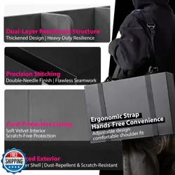 Magnetic Leather Trading Card Storage Box - 5-Row Deck Case Design, 3900+ Cap - Image 3