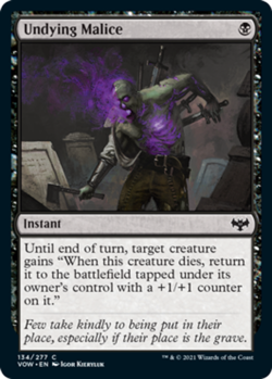 4x Undying Malice NM-Mint, English Innistrad: Crimson Vow MTG Magic - Image 1