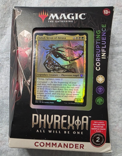 MTG Phyrexia All Will Be One Commander Deck: Corrupting Influence Factory Sealed - Image 1