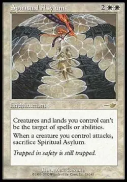 Spiritual Asylum - Light Play MTG Nemesis - Image 1