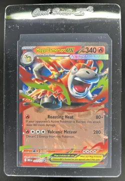 2025 Pokemon Mega Evolution Camerupt ex Double Rare #022/132 - Image 1