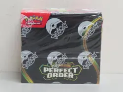 2026 Pokemon Mega Evolution Perfect Order Factory Sealed Booster Box - Image 1