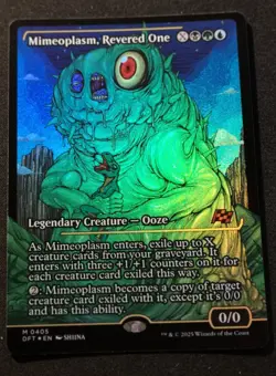 Mimeoplasm, Revered One - Foil - Showcase - DFT - MTG - NM - EN - 0405 - Image 1