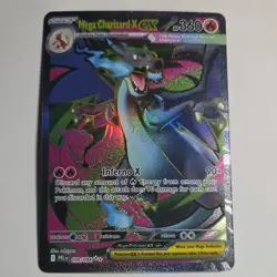 Pokemon Mega Charizard X EX - Phantasmal Flames EN 109/094 Full Art Holo - Image 1