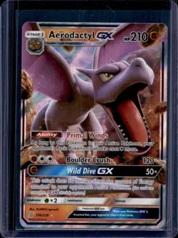 2019 Pokemon SM Unified Minds Aerodactyl Holo #106/236 - Image 1