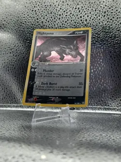 Pokemon EX Power Keepers Mightyena 18/108 Rare LP - MP - Image 2