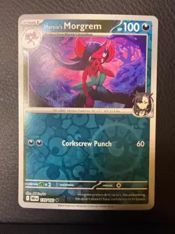Marnie's Morgrem Uncommon Destined Rivals Reverse Holo 135/182 NM/M Pokemon - Image 1