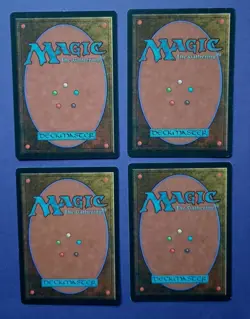 Magic the Gathering MTG Alliances BALDUVIAN WAR-MAKERS X 4 LP/EX C 1996 VINTAGE - Image 2