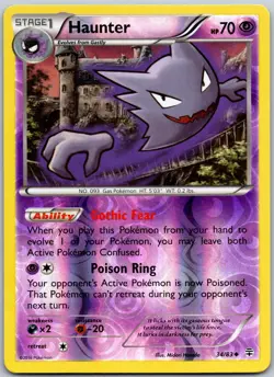 Haunter 34/83 Reverse Holo Uncommon Generations NM - Image 1