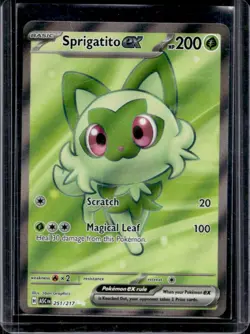 2026 Pokemon Ascended Heroes Sprigatito ex Ultra Rare #251/217 - Image 1