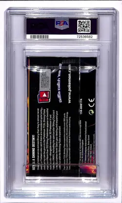 2021 Pokemon Int'l SWSH Shining Fates Gigantamax Charizard Foil Pack PSA 10 GEM - Image 2