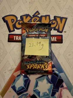 HEAVY! 22.19g Surging Sparks Pokemon TCG Booster Pack - Image 2