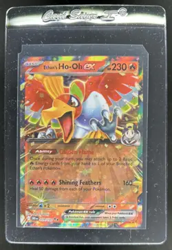2025 Pokemon Destined Rivals Ethan's Ho-Oh ex #039/182 - Image 1