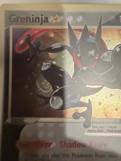 Pokemon Greninja Black Star Promo SWSH144 Celebration Gold Star Holo SWIRL 💫🌀 - Image 3