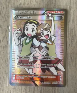 Pokemon Teammates Full Art Ultra Rare Holo XY Primal Clash 160/160 English - Image 1